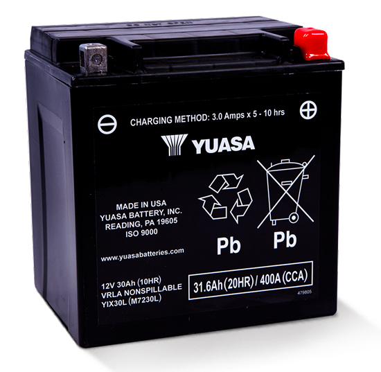 BATTERIE YUASA YIX30L-BS