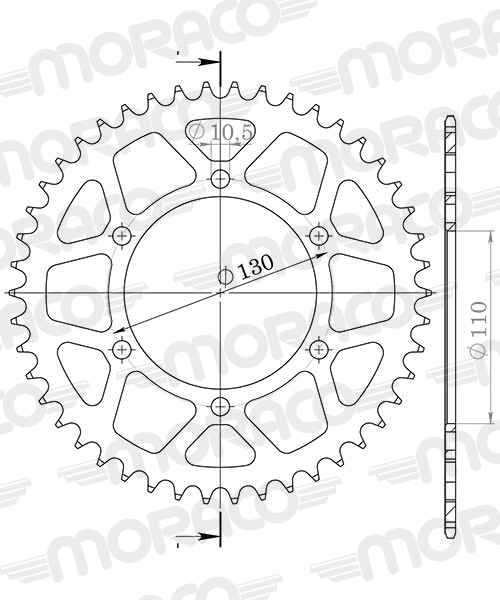 Couronne aluminium